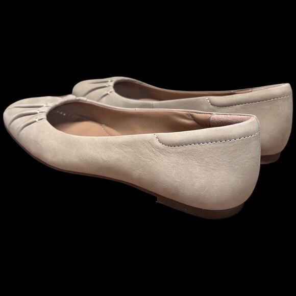 BLONDO Jannet J.Jill Women's 7 Sand Flats Ballet Leather Water Resistant Comfort - Picture 3 of 12